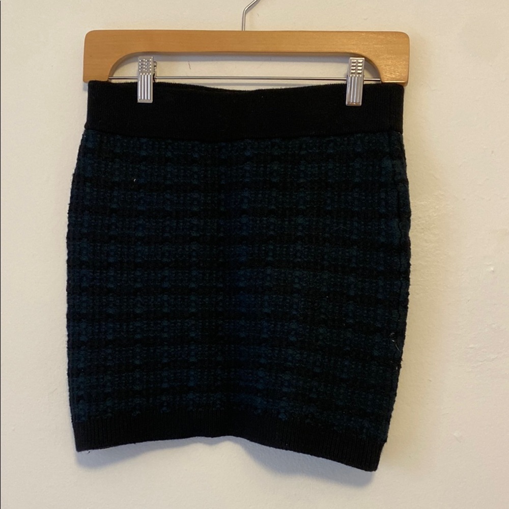 Babaton Classic Black and Blue Women's Skirt